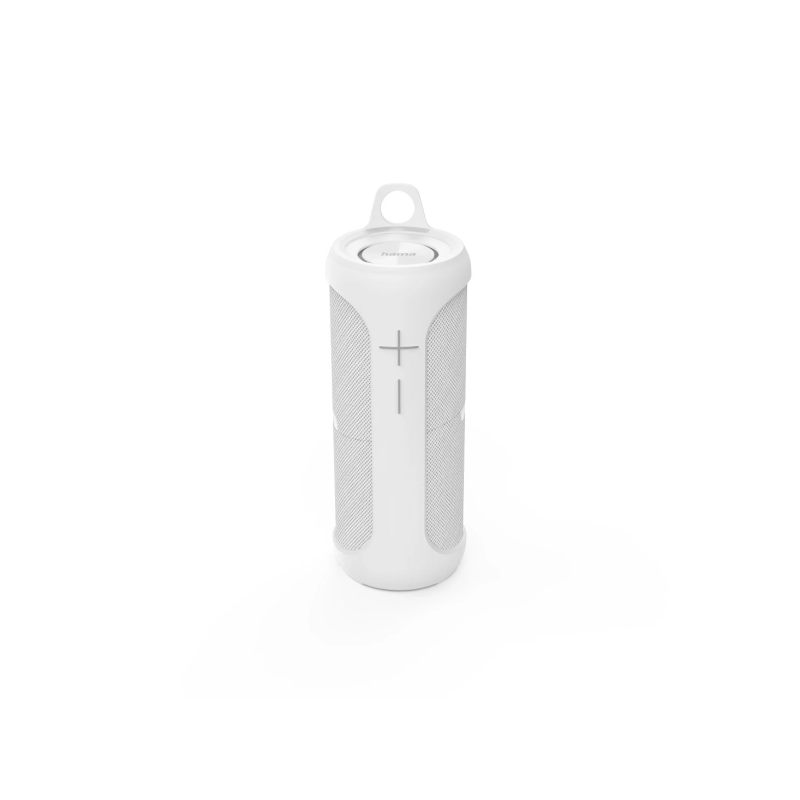 Enceinte portable Hama - Puissance 20 W - Bluetooth - USB-C - Batterie 3000 mAh - Portée 10 m - Étanchéité IPX7 - Blanche
