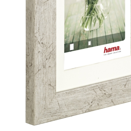 Cadre photo Hama Chalet 10x15cm - Plastique - 19,5x15x2cm - Couleur bois clair
