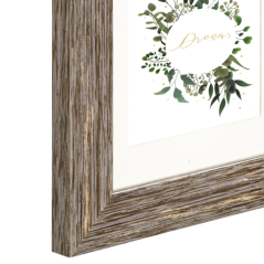 Cadre photo Hama Chalet 10x15cm - Plastique - 15x19,5x2cm - Couleur marron