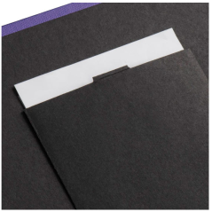 Album photo à spirale Hama Fine Art - 50 pages noires - 36 x 32 cm - Bleu