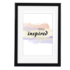 Cadre photo Hama Madrid 40x50cm - Plastique - 42x52x2cm - Noir