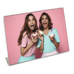 Cadre photo Hama 10x15cm - Format paysage - Acrylique - 10x15cm - Couleur transparente