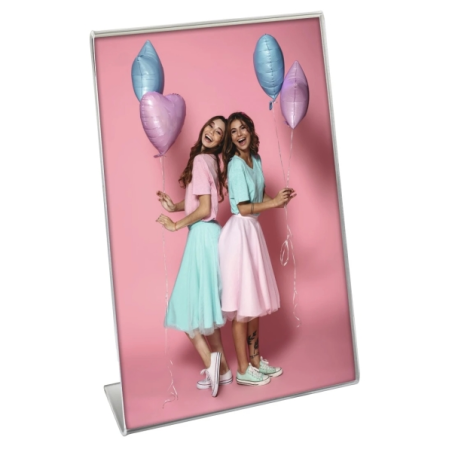 Cadre photo Hama 13x18cm - Format portrait - Acrylique - Couleur transparente
