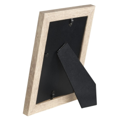 Cadre photo Hama Falun 13x18cm - Format portrait - Bois MDF - 16,8x21,8x1,6cm - Marron