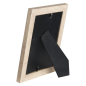 Cadre photo Hama Falun 13x18cm - Format portrait - Bois MDF - 16,8x21,8x1,6cm - Marron