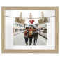 Cadre photo Hama « Meilleurs amis » 10 x 15 cm – Bois MDF – 22,5 x 18,5 x 3,2 cm – Marron