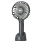 Ventilateur portable Hama - Rechargeable - 3 vitesses - Gris