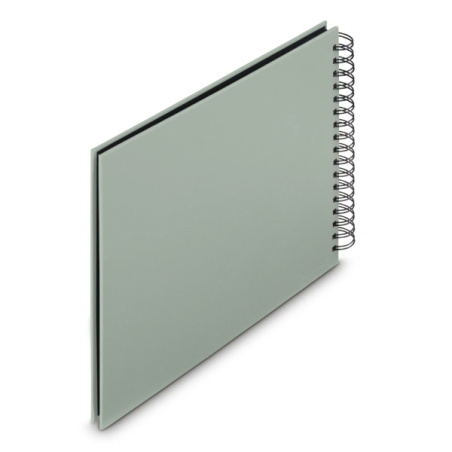 Album photo à spirale Hama Fine Art - 50 pages noires - Couverture en papier - 28 x 24 cm - Vert pastel