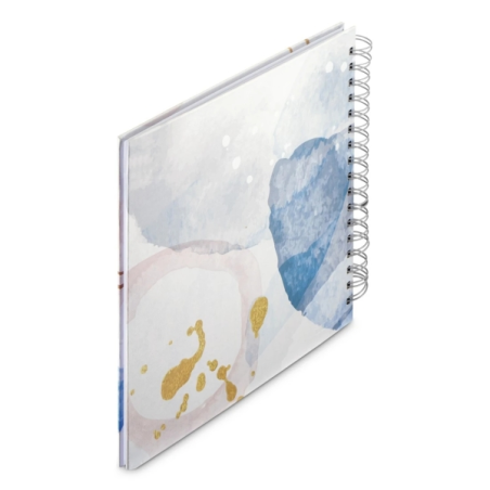 Album photo à spirale Hama - 50 pages blanches - 28 x 24 cm - Multicolore