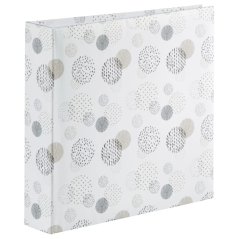 Album photo graphique Hama - Contient 200 photos 10x15cm - Insert latéral - Couverture plastifiée - 22,5x22cm - Multicolore