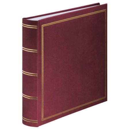 Album photo Hama Londres - 80 pages blanches - 30 x 30 cm - Rouge