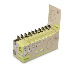 Présentoir Hama avec 10 paquets de 500 autocollants double face - Idéal pour les photos - 12 x 13 mm - Couleurs assorties