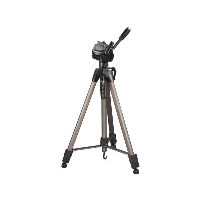 Trépied pour appareil photo Hama Star 63 - Poids max. 4 kg - Hauteur réglable jusqu'à 166 cm - Manivelle sur la colonne