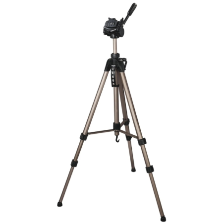 Trépied pour appareil photo Hama Star 63 - Poids max. 4 kg - Hauteur réglable jusqu'à 166 cm - Manivelle sur la colonne
