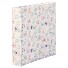 Album photo Hama Stamps - Contient 200 photos 10x15cm - Insert latéral - Couverture plastifiée - 22,5x22cm - Multicolore