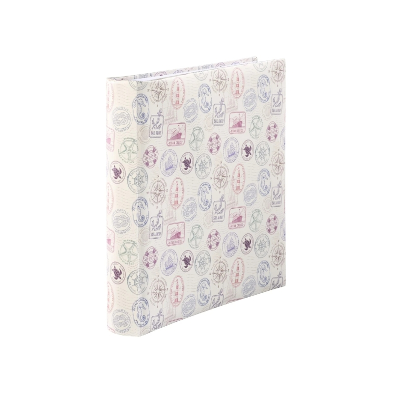 Album photo Hama Stamps - 100 pages blanches - Couverture plastifiée - 30 x 30 cm - Multicolore