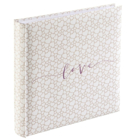 Album photo Hama Romance - 80 pages blanches - Couverture plastifiée - 30 x 30 cm - Multicolore