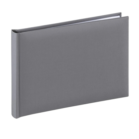 Album photo Hama Fine Art - 36 pages blanches - Couverture papier - 24 x 17 cm - Gris