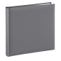 Album photo Hama Fine Art - 80 pages blanches - Couverture papier - 30 x 30 cm - Gris