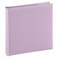 Album photo Hama Fine Art - 80 pages blanches - Couverture papier - 30 x 30 cm - Rose