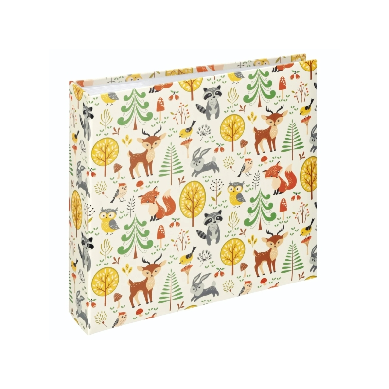 Album photo Forêt de Hama - Contient 200 photos 10x15cm - Insert latéral - Couverture plastifiée - 22,5x22cm - Multicolore