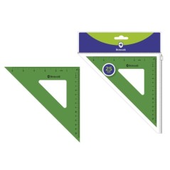 ✅ Bismark Acrylique Carré 25 cm - Haute Qualité - Étui zippé - Vert couleur vert en stock