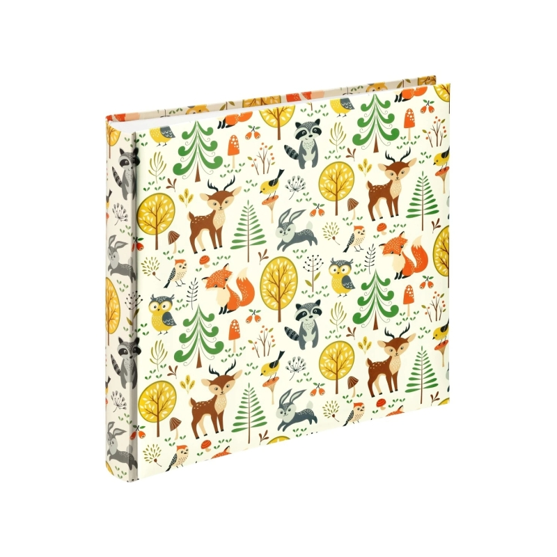 Album photo Forêt de Hama - 100 pages blanches - Couverture plastifiée - 30 x 30 cm - Multicolore