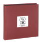 Album photo Hama Fine Art - 100 pages noires - Couverture papier - 30 x 30 cm - Rouge
