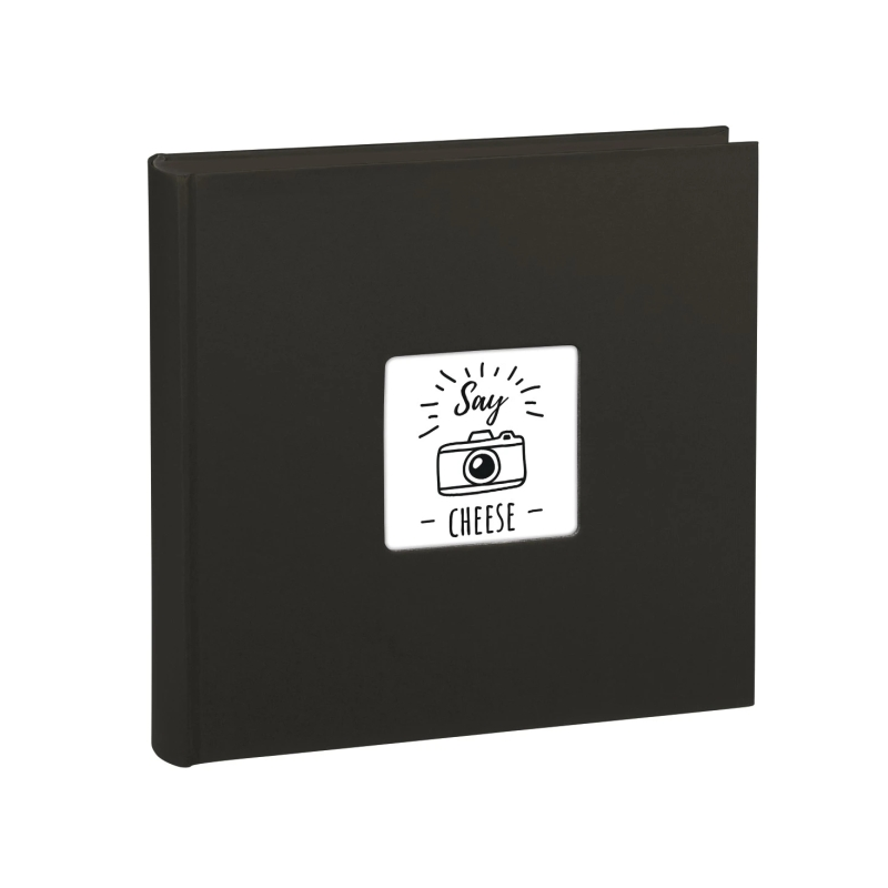 Album photo Hama Fine Art - 100 pages noires - Couverture papier - 30 x 30 cm - Noir