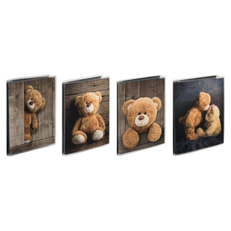 Présentoir Hama pour 24 albums photo - Capacité : 36 photos 10x15 cm - Couverture souple - Insertion par le haut - 12,5x16,5 cm