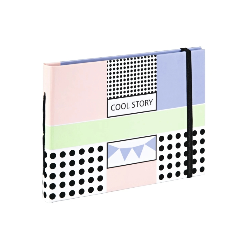 Album photo Hama - 20 pages marron - Couverture plastifiée - 18 x 13 cm - Multicolore