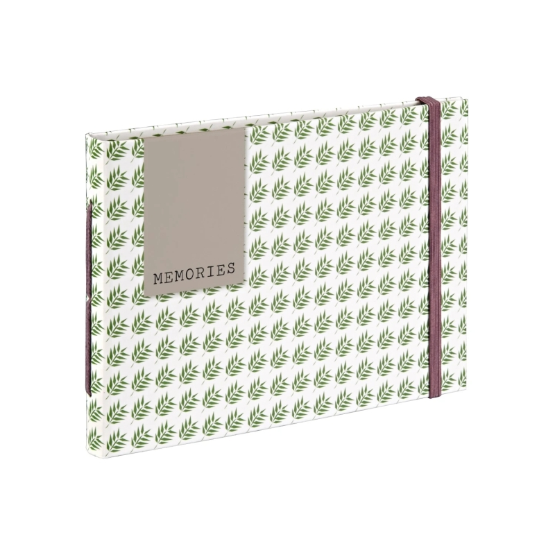 Album photo Hama - 20 pages marron - Couverture plastifiée - 18 x 13 cm - Multicolore