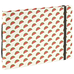 Album photo Hama - 20 pages marron - Couverture plastifiée - 18 x 13 cm - Multicolore