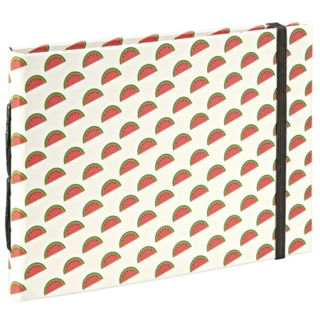 Album photo Hama - 20 pages marron - Couverture plastifiée - 18 x 13 cm - Multicolore