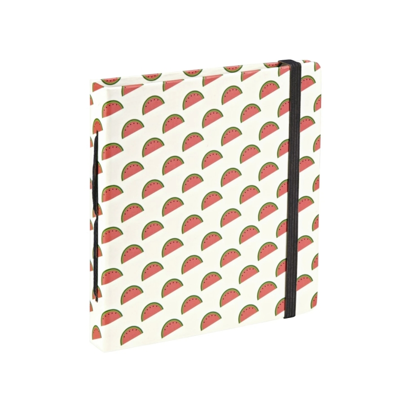 Album photo personnalisable Hama - Contient 28 photos 8,9 x 10,8 cm - Insert latéral - Couverture plastifiée - 11,7 x 12,7 cm