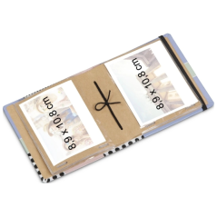 Album photo personnalisable Hama - Contient 28 photos 8,9 x 10,8 cm - Insert latéral - Couverture plastifiée - 11,7 x 12,7 cm