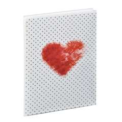 Présentoir Hama pour 24 albums photo - Capacité : 24 photos 10x15 cm - Couverture souple - Insertion par le haut - 12,5x16,5 cm