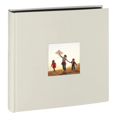 Album photo Hama Fine Art - 100 pages noires - Couverture papier - 30 x 30 cm - Blanc
