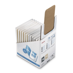 Présentoir Hama Skies avec 24 albums photo - Contient 24 photos 10x15cm - Couverture souple - Insertion par le haut