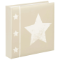 Album photo Hama Skies - Contient 200 photos 10x15cm - Insert latéral - Couverture plastifiée - 22,5x22cm - Beige