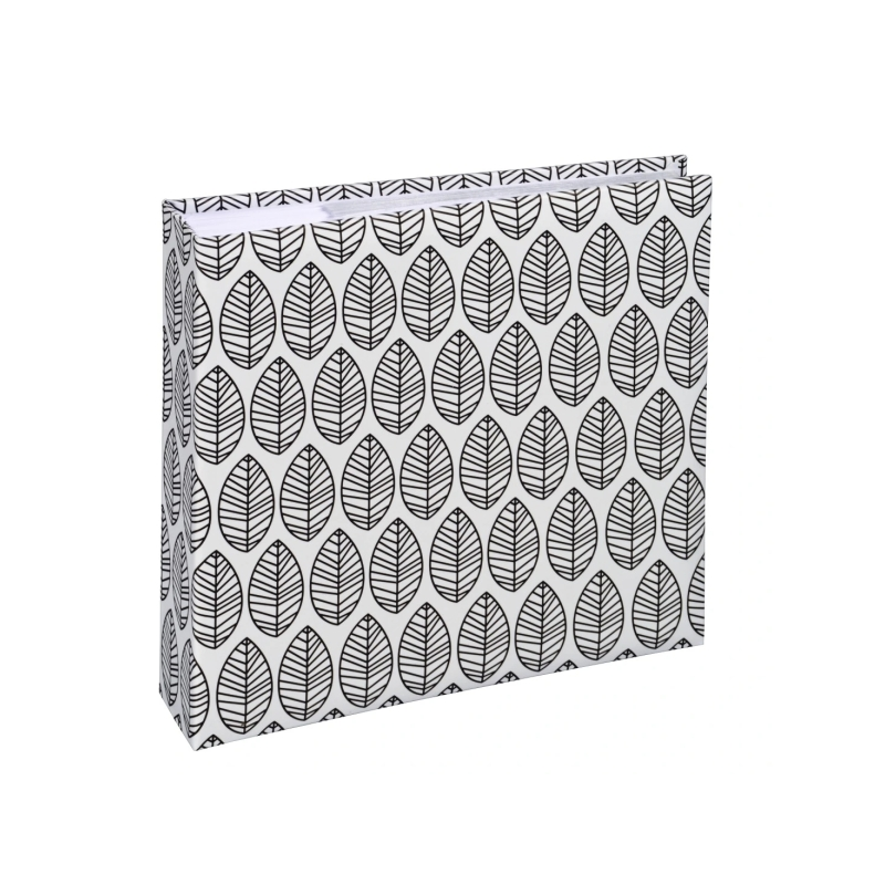 Album photo Hama la Fleur - Contient 200 photos 10x15cm - Insert latéral - Couverture plastifiée - 22,5x22cm - Blanc