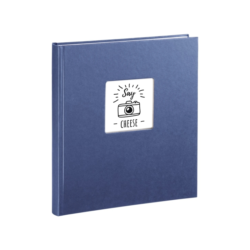 Album photo Hama Fine Art - 50 pages blanches - Couverture papier - 29 x 32 cm - Bleu