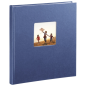Album photo Hama Fine Art - 50 pages blanches - Couverture papier - 29 x 32 cm - Bleu