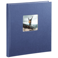 Album photo Hama Fine Art - 50 pages blanches - Couverture papier - 29 x 32 cm - Bleu