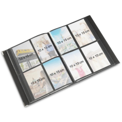 Album photo Hama New York City - Contient 400 photos 10x15cm - Insert latéral - 25x34cm - Noir