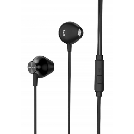Écouteurs intra-auriculaires Philips TAUE101 avec microphone - Basses profondes - Haut-parleurs de 14,2 mm avec aimant néodyme
