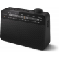 Radio FM/AM portable Philips TAR2509 - Haut-parleur 3,5" au son clair - Alimentation par pile D ou secteur - Réglage de la