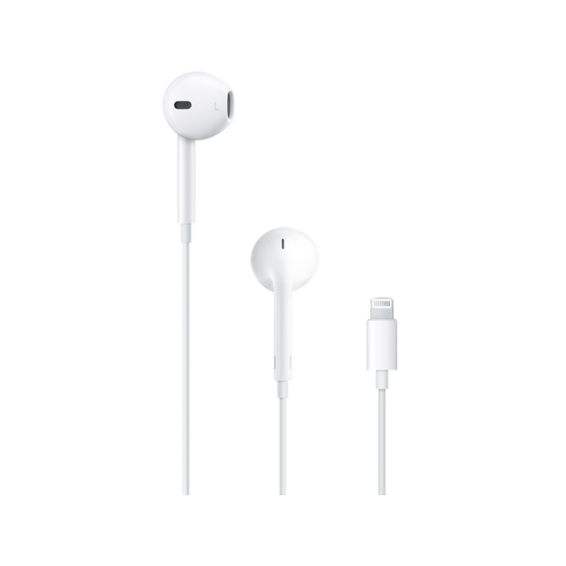 Écouteurs intra-auriculaires Apple EarPods Lightning - Microphone intégré - Contrôle du volume - Blanc