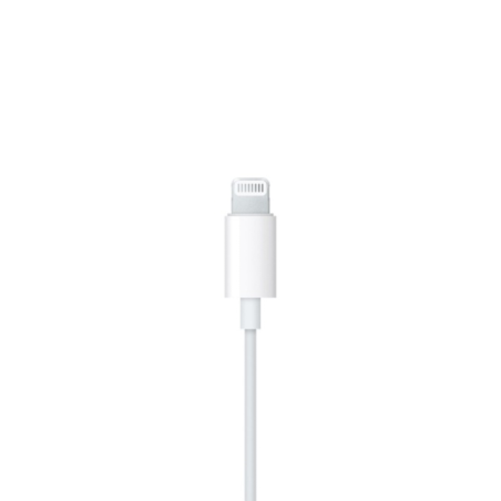 Écouteurs intra-auriculaires Apple EarPods Lightning - Microphone intégré - Contrôle du volume - Blanc
