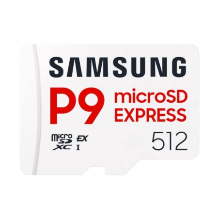 Carte microSDXC Express Samsung P9 512 Go UHS-I V30 A1 800 Mo/s